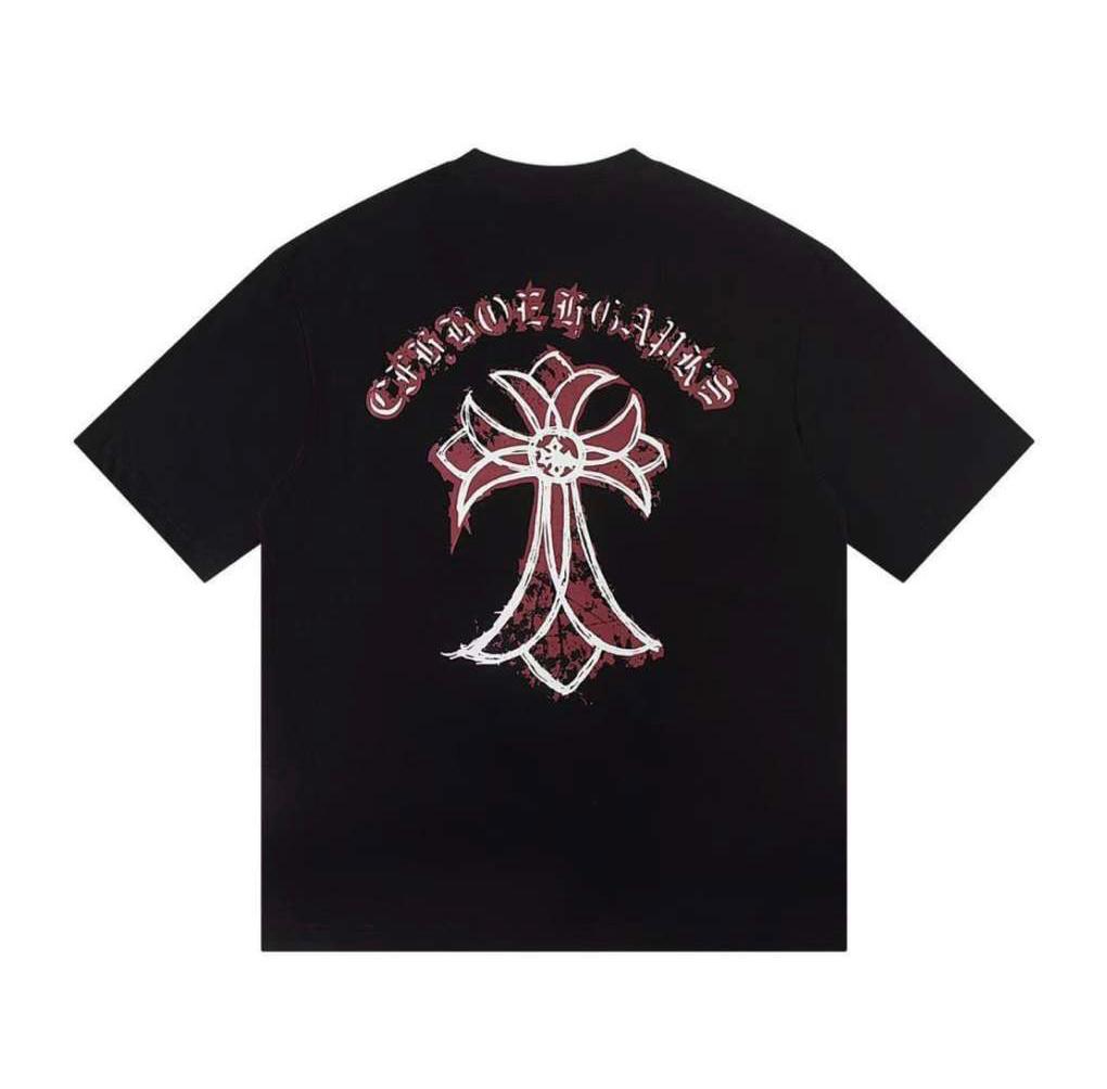 Chrome Hearts T-shirt - "Black/Red"