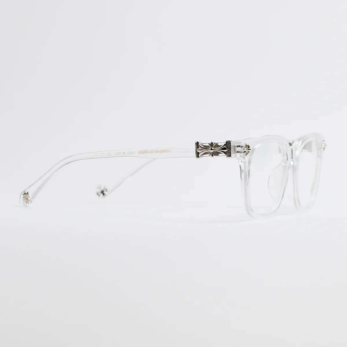 White Chrome Hearts Glasses