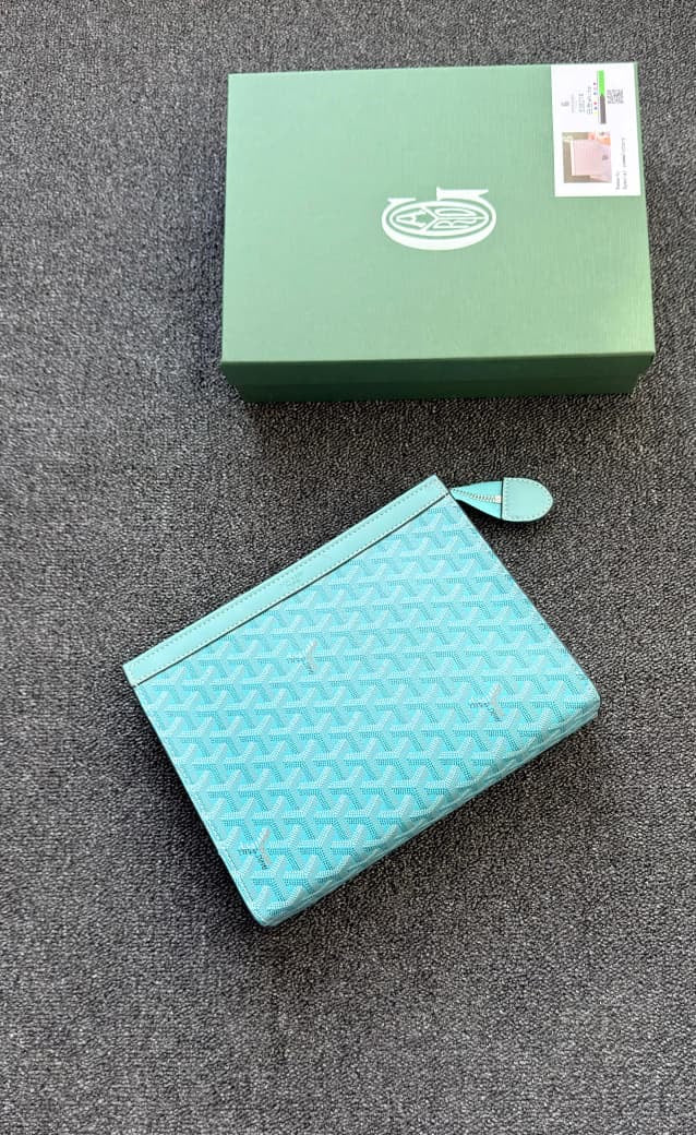 Goyard Clutch - “Baby Blue”