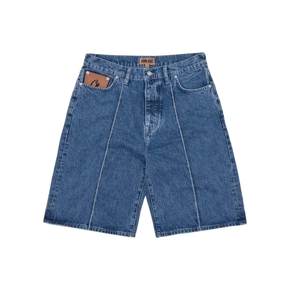 Corteiz Denim Jorts - Blue