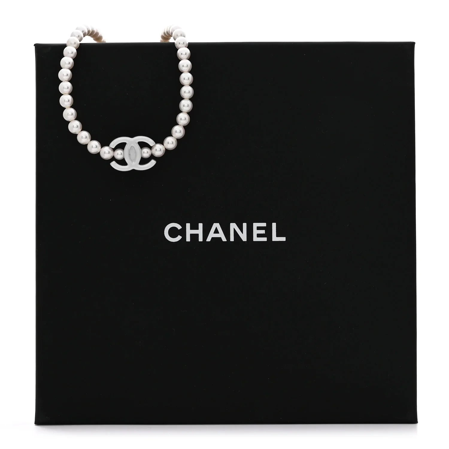 Chanel CC Pearl Choker