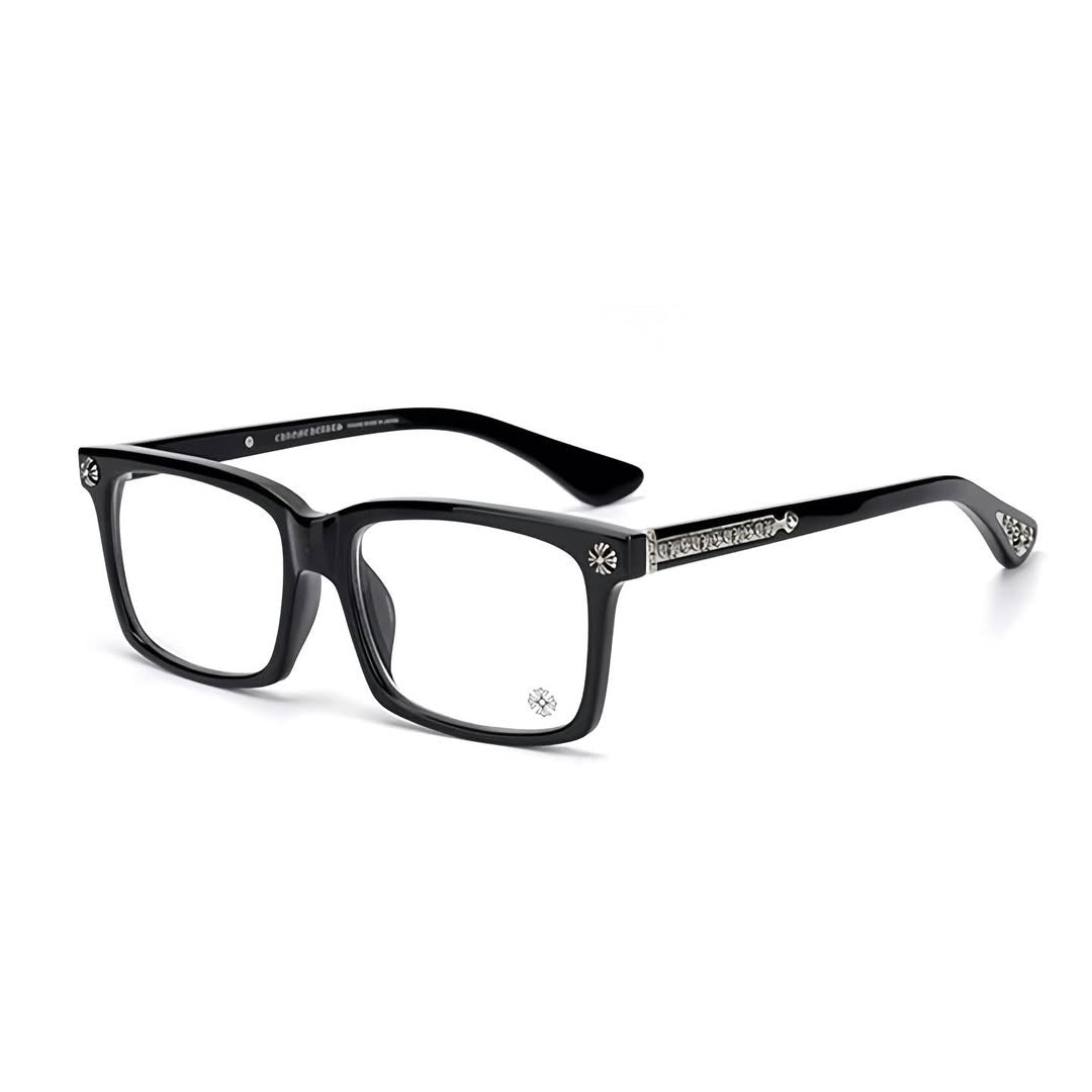 Chrome Black Glasses