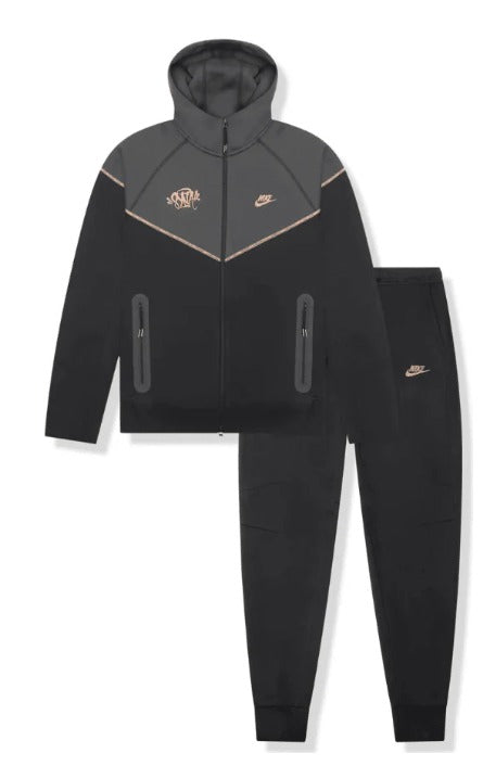 Nike Black Grey Tracksuit Set