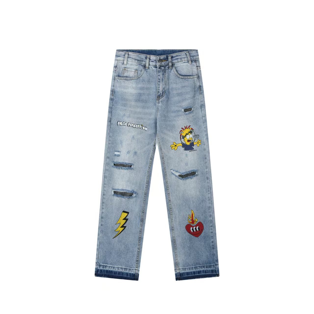 Chrome Hearts Jeans - FAVELA