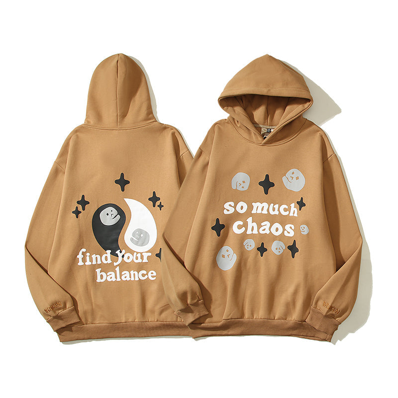 Broken Planet Hoodie - Light Brown