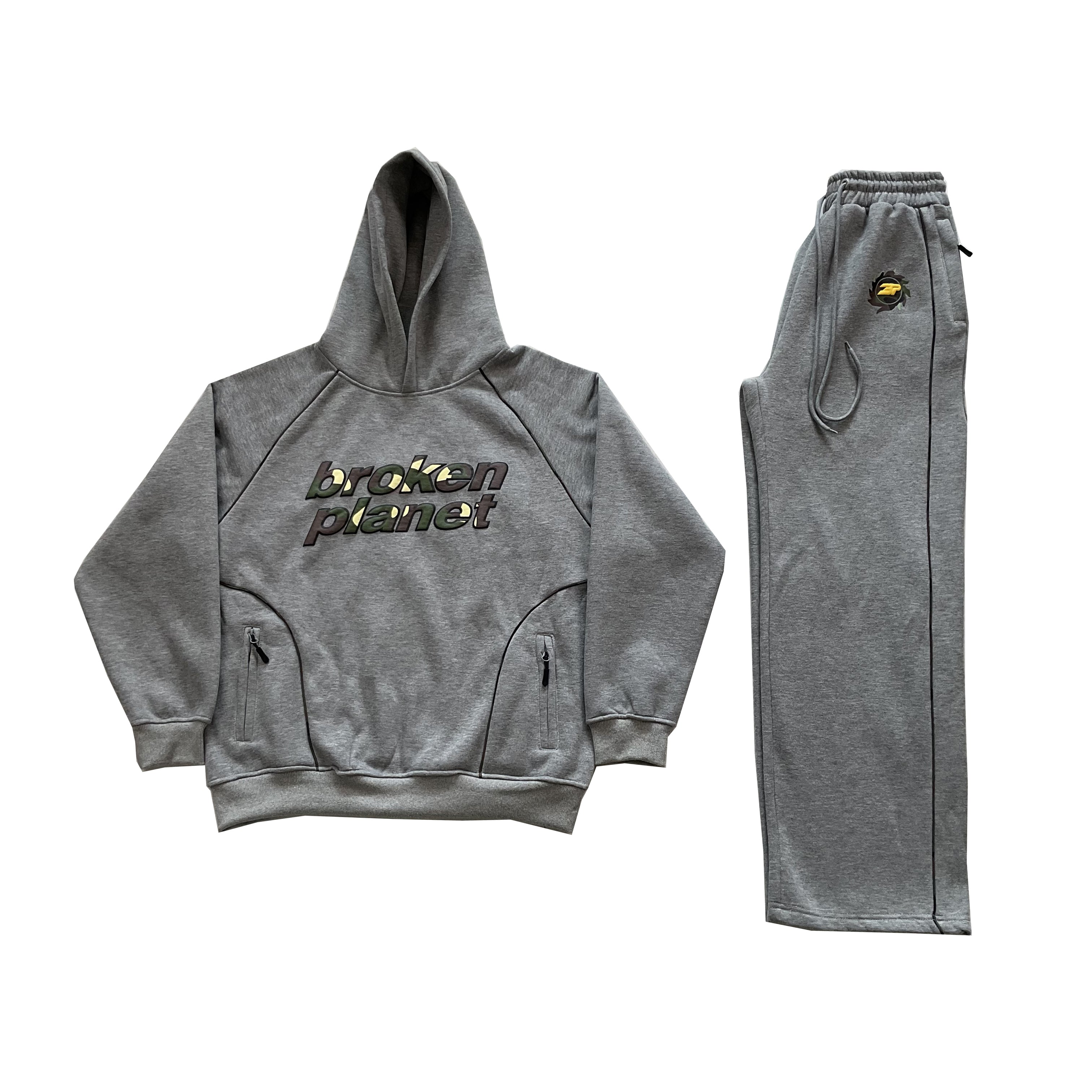 Broken Planet Tracksuit- Grey