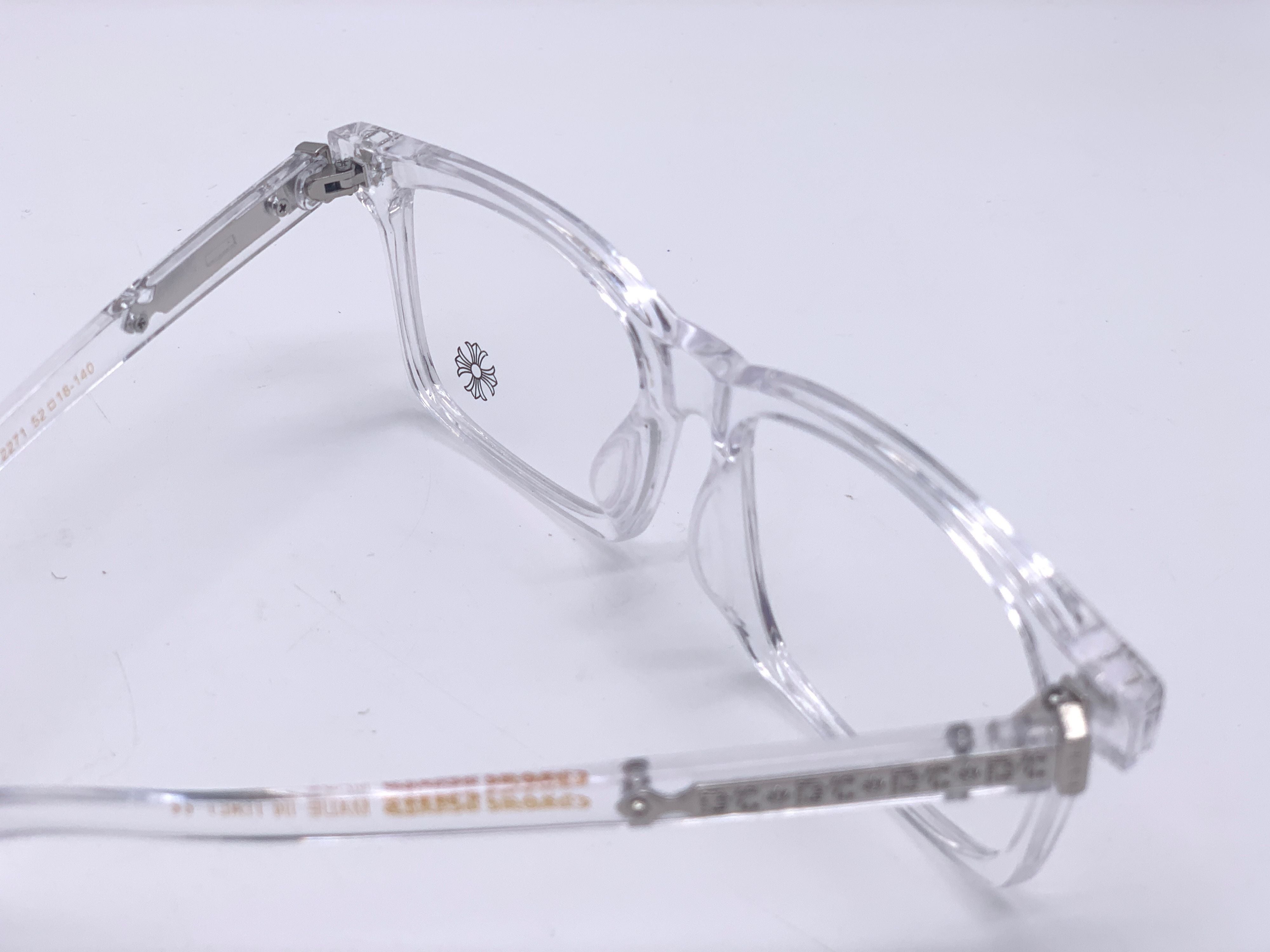 Chrome Clear Glasses V1
