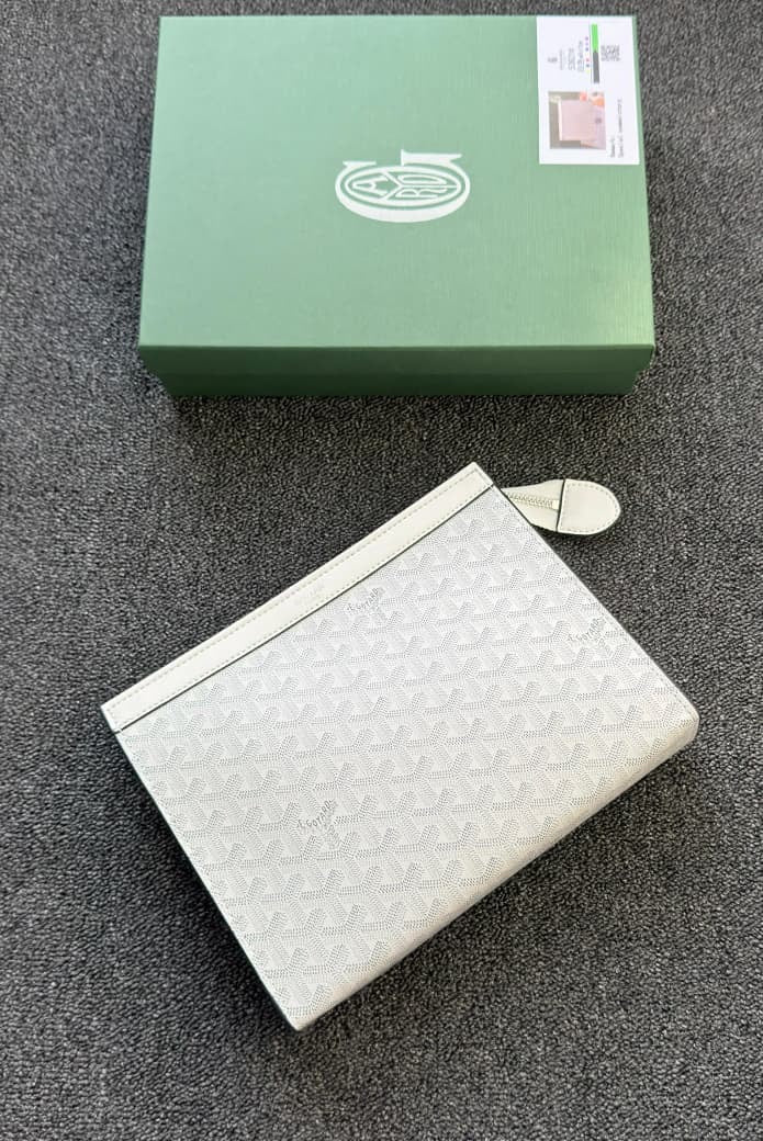Goyard Clutch - “White”