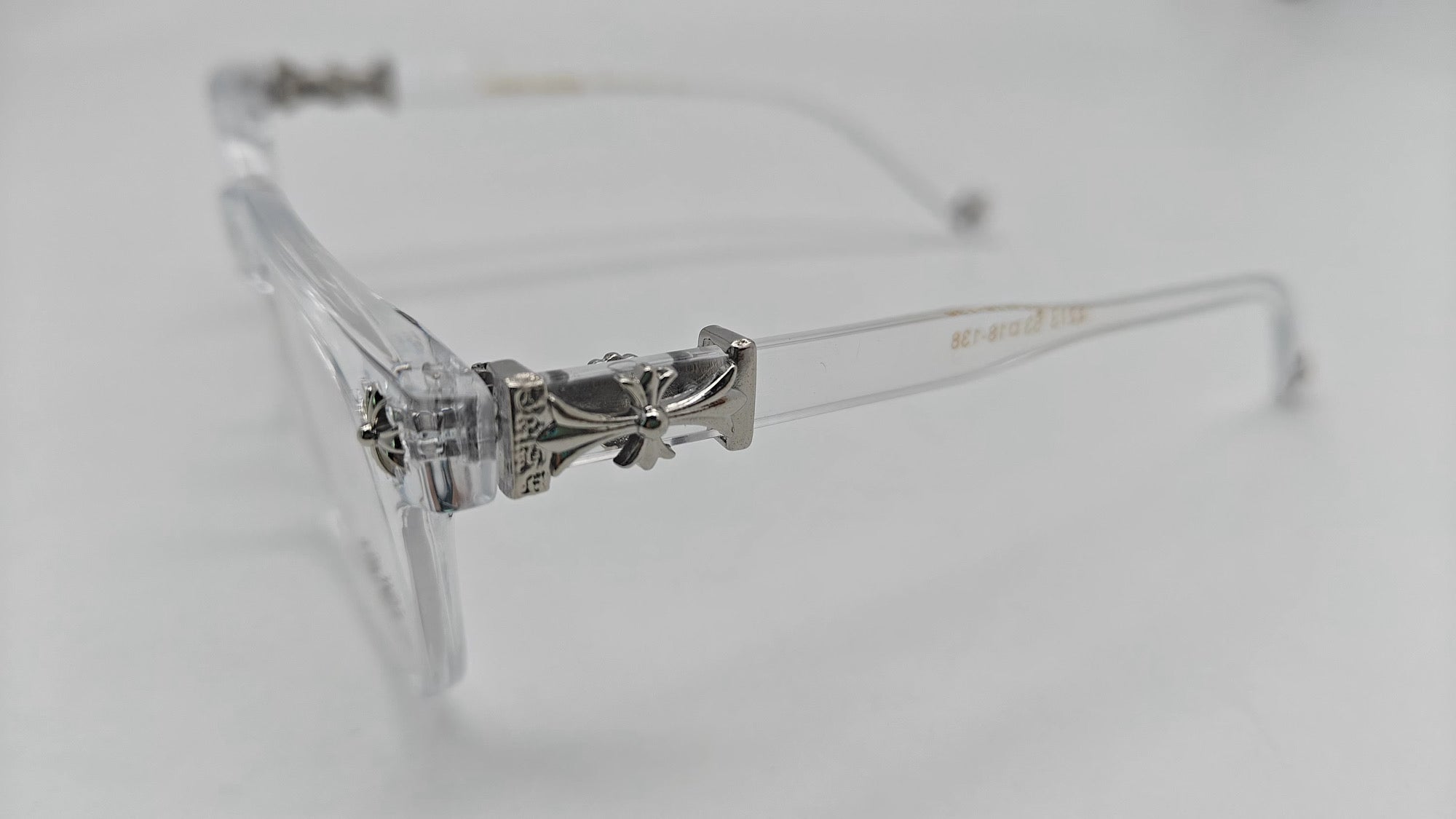 Chrome Clear Glasses