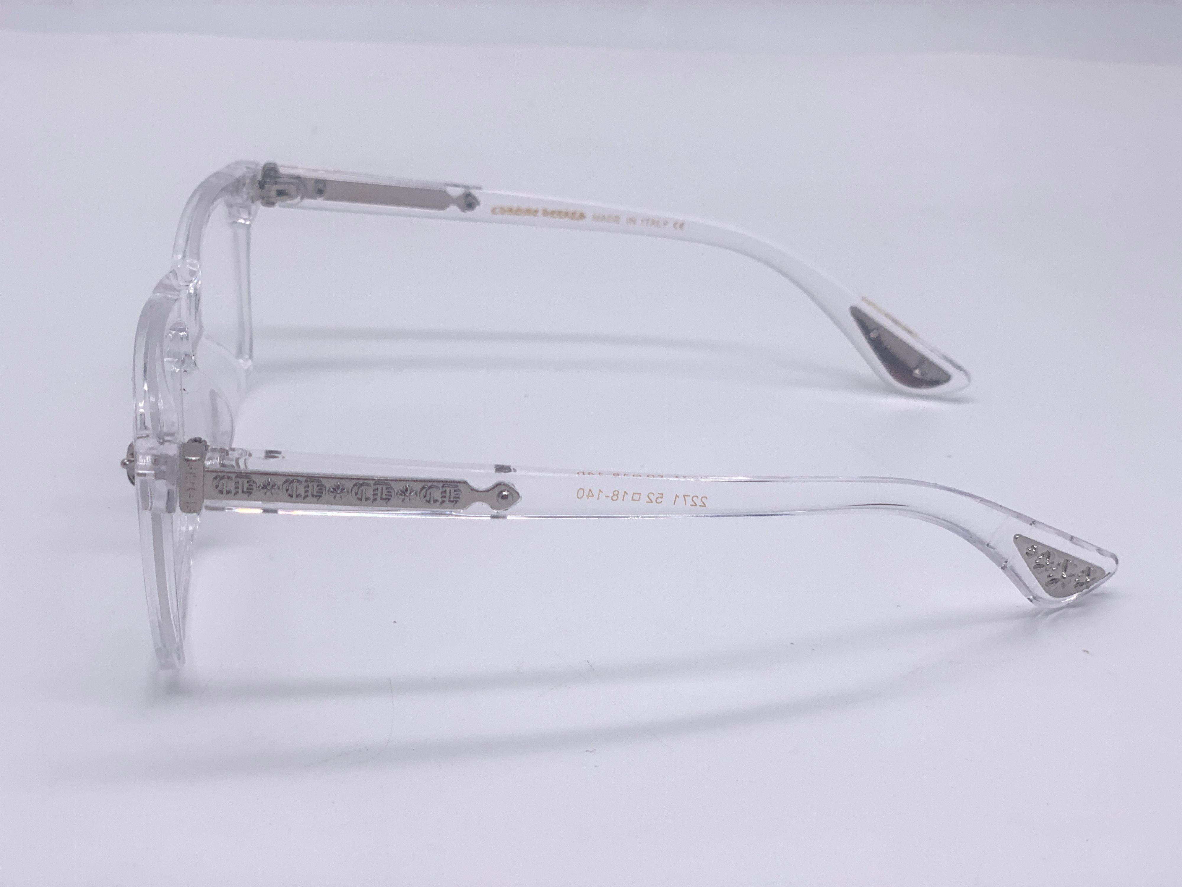 Chrome Clear Glasses V1