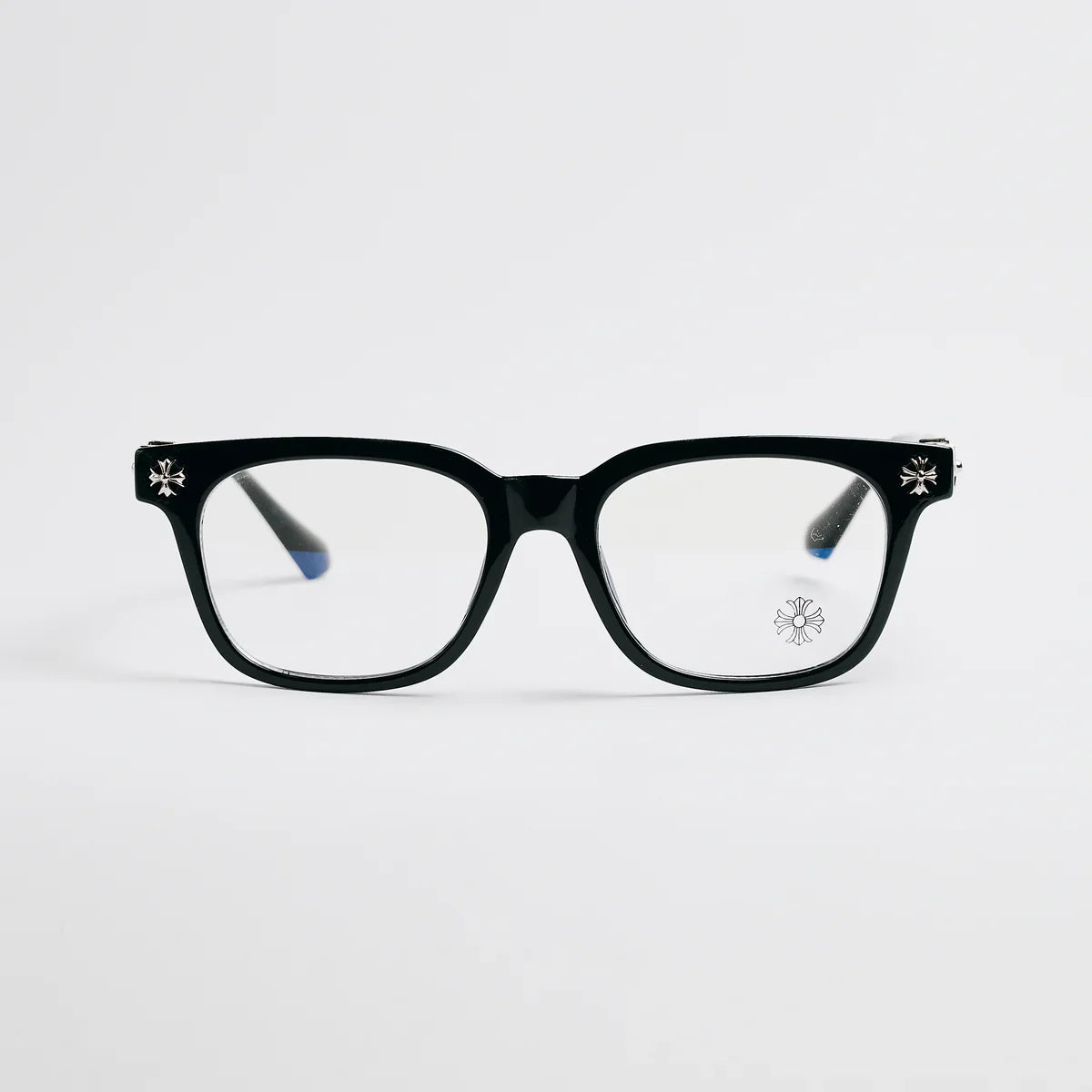 Black Chrome Hearts Glasses