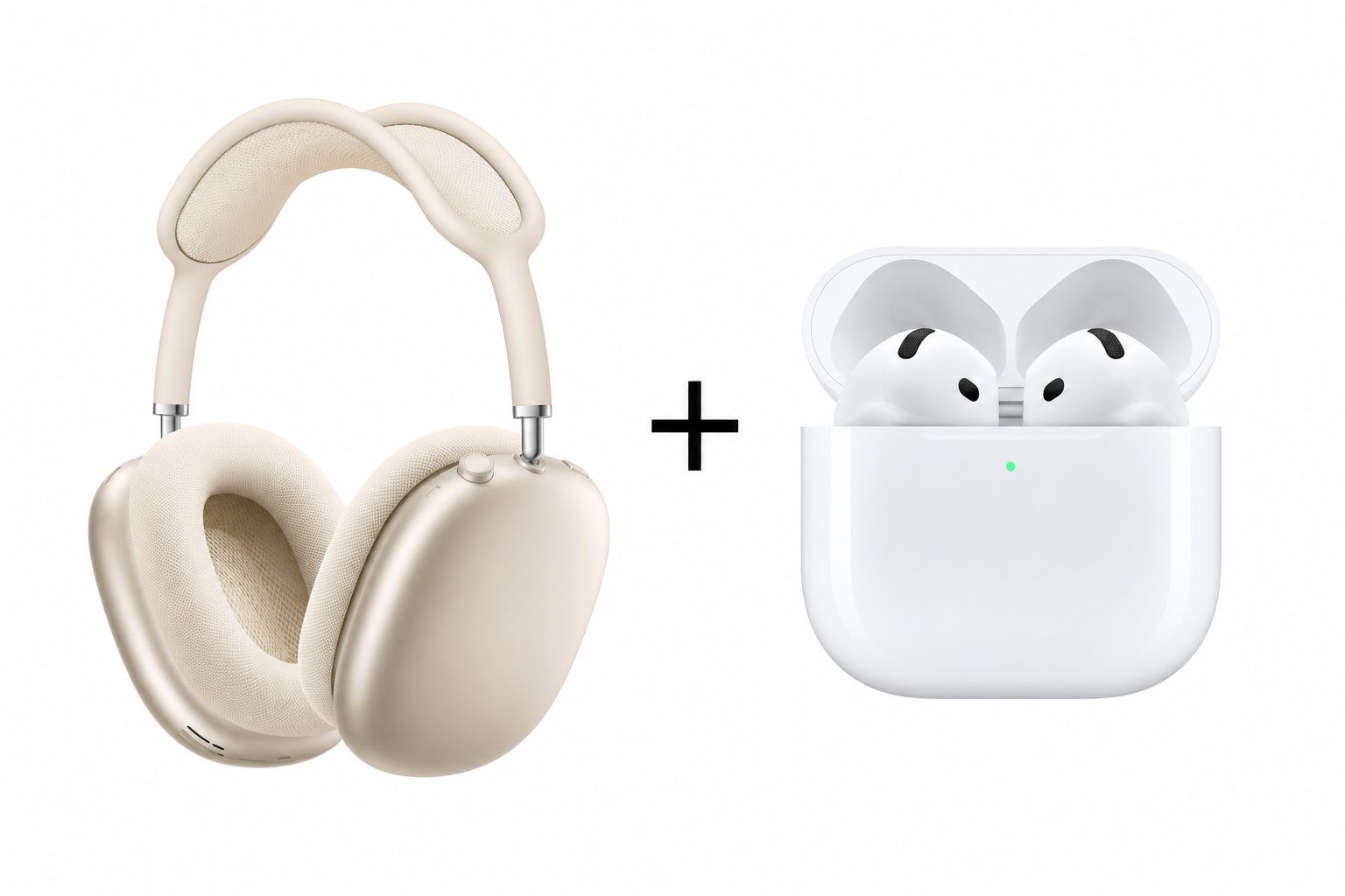 APPLE HEADPHONES + APPLE AIRPODS