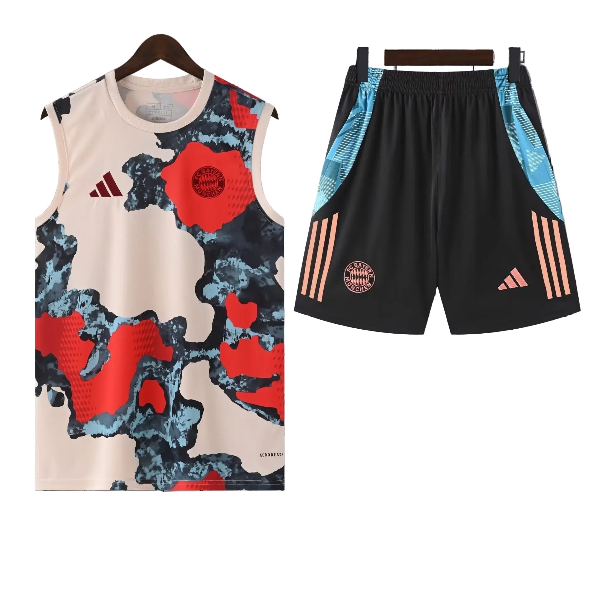 Adidas Football Sleeveless Short Set