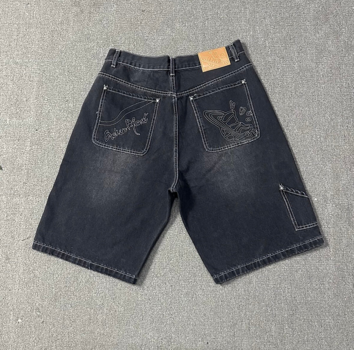 Broken Planet Jeans Shorts - FAVELA