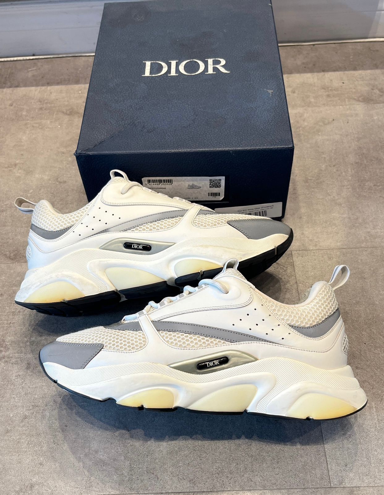 Dior B22 - White & Grey - CHEARTZ