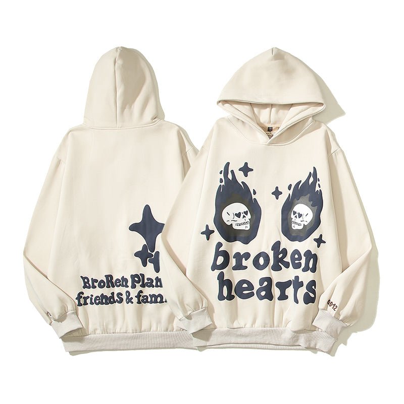 Broken Planet Hoodie - White